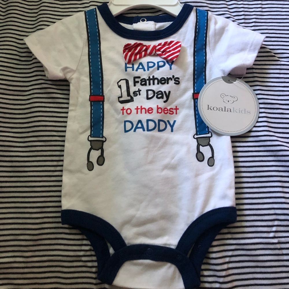 Koala Kids 1st Father’s Day Onesie